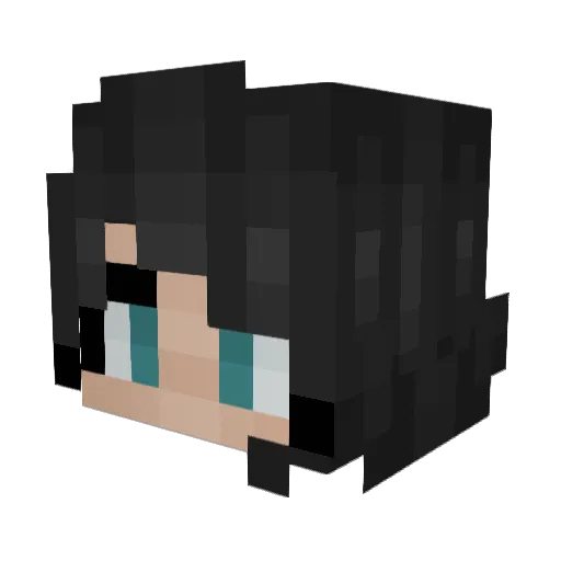 timat06 Minecraft avatar head, 3D render