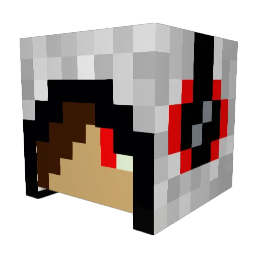 timber2002 Minecraft avatar head, 3D render