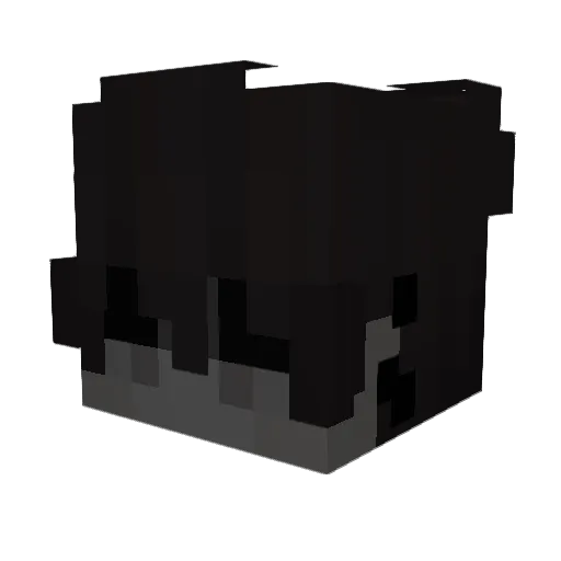 timberlino Minecraft avatar head, 3D render