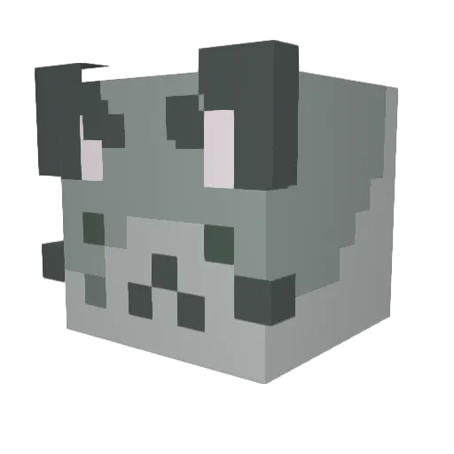 timbermae Minecraft avatar head, 3D render