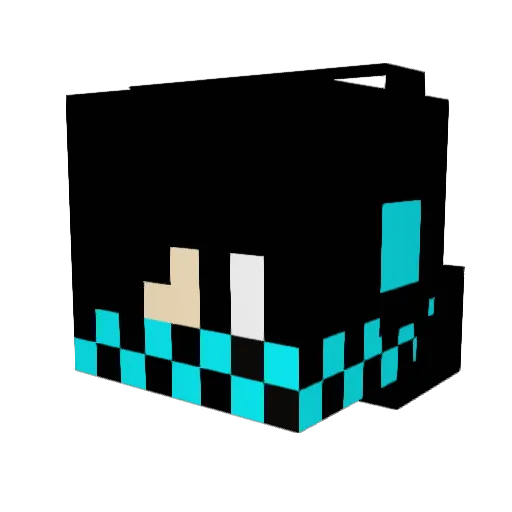 timbo08 Minecraft avatar head, 3D render