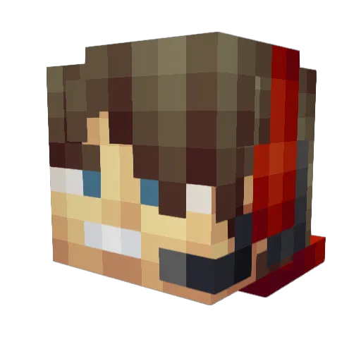 timbo4418 Minecraft avatar head, 3D render
