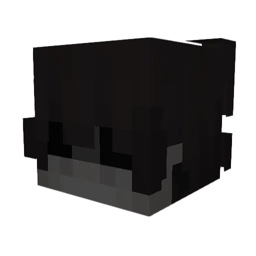 timd Minecraft avatar head, 3D render