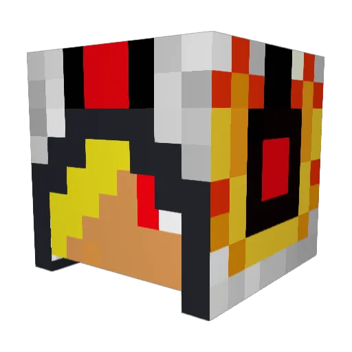 timdecker Minecraft avatar head, 3D render