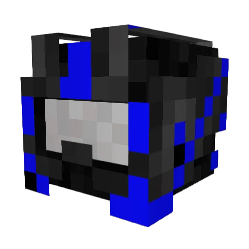 timebombtech Minecraft avatar head, 3D render
