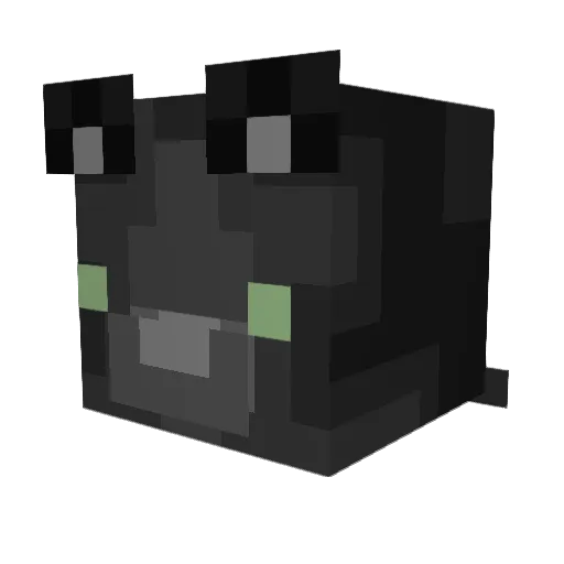 timelessand849 Minecraft avatar head, 3D render
