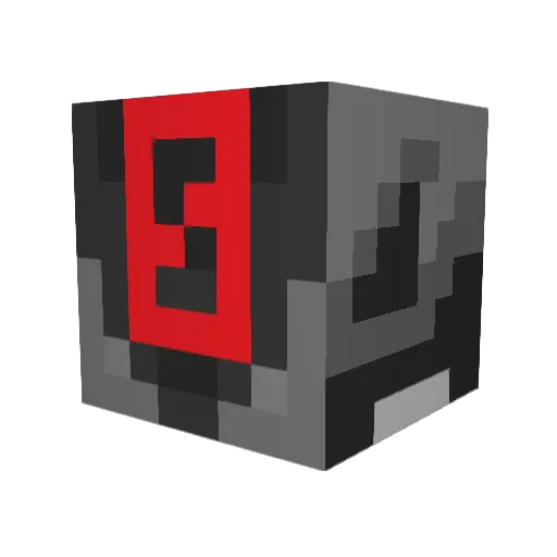 timeout88 Minecraft avatar head, 3D render