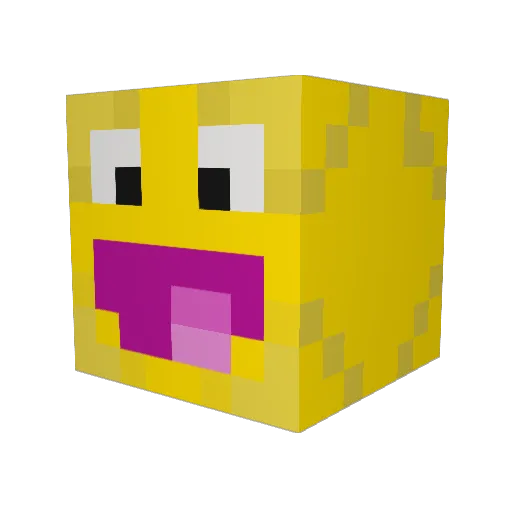 timfrieler Minecraft avatar head, 3D render