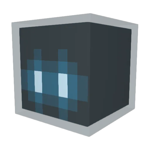 timidnfluffy Minecraft avatar head, 3D render
