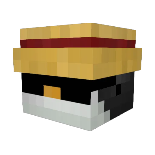 timiswan Minecraft avatar head, 3D render
