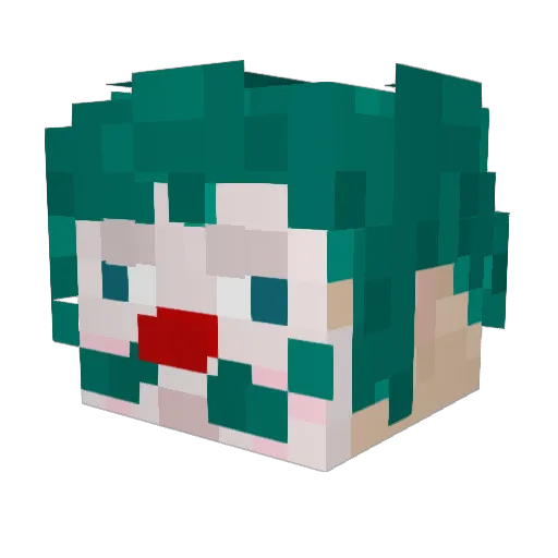 timka_pro_2008 Minecraft avatar head, 3D render