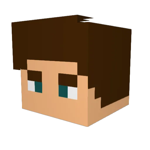 timo_maxi Minecraft avatar head, 3D render