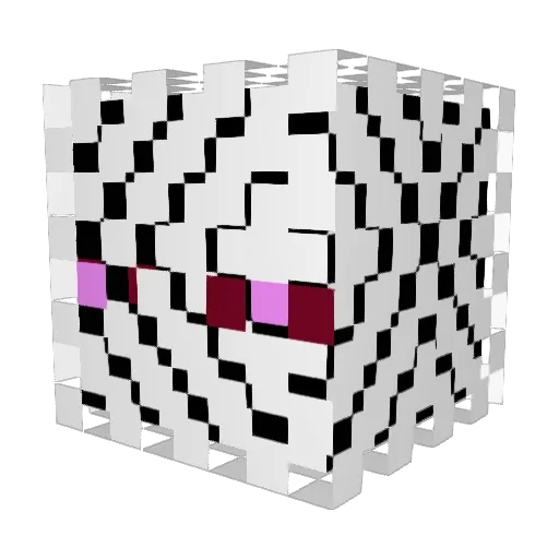 timodak Minecraft avatar head, 3D render