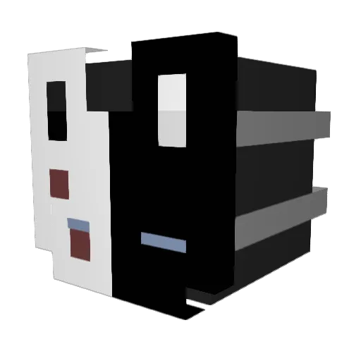 timon_pymba Minecraft avatar head, 3D render