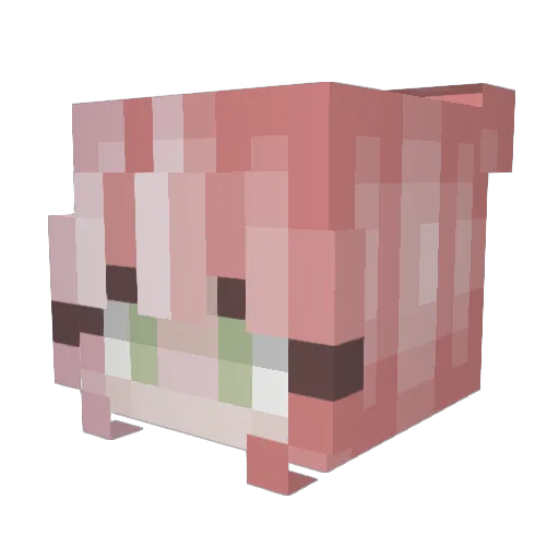 timotheecereal Minecraft avatar head, 3D render