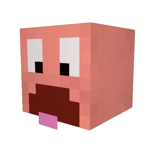 timothyladd Minecraft avatar head, 3D render