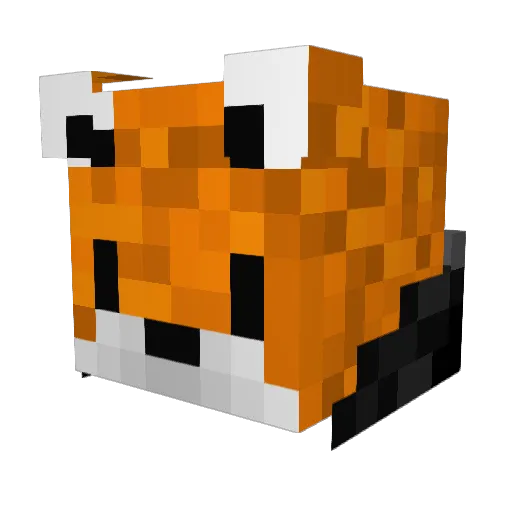 timplett Minecraft avatar head, 3D render