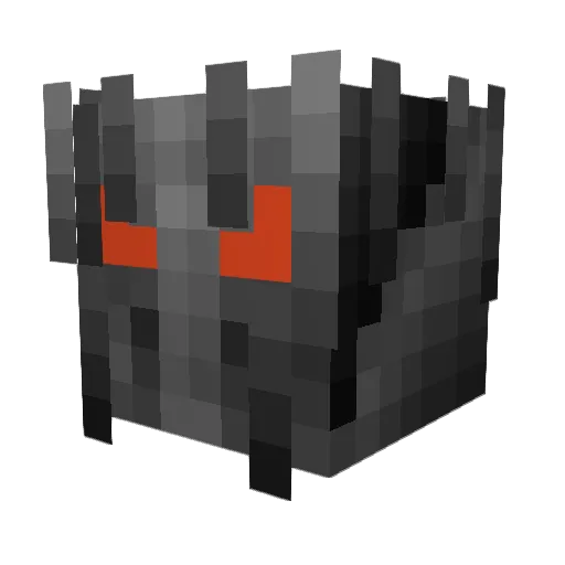 timsamt Minecraft avatar head, 3D render