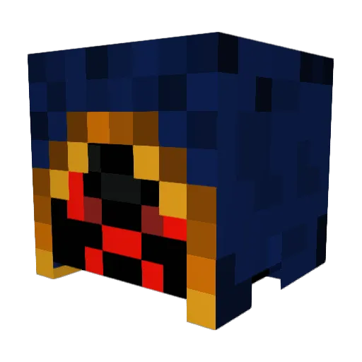 timsnoopy Minecraft avatar head, 3D render
