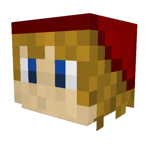 timtamtinyman999 Minecraft avatar head, 3D render