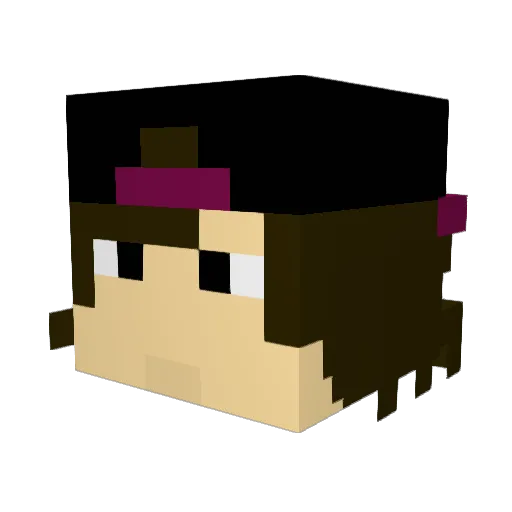 timtheturd Minecraft avatar head, 3D render