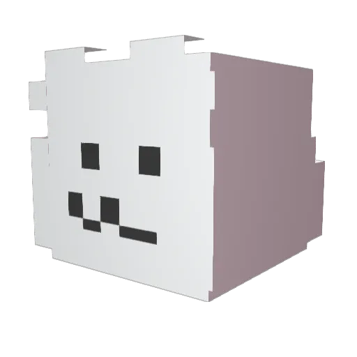 timtm12 Minecraft avatar head, 3D render
