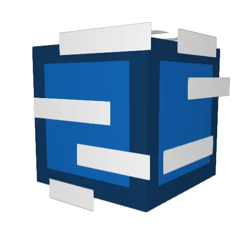 timublock03 Minecraft avatar head, 3D render