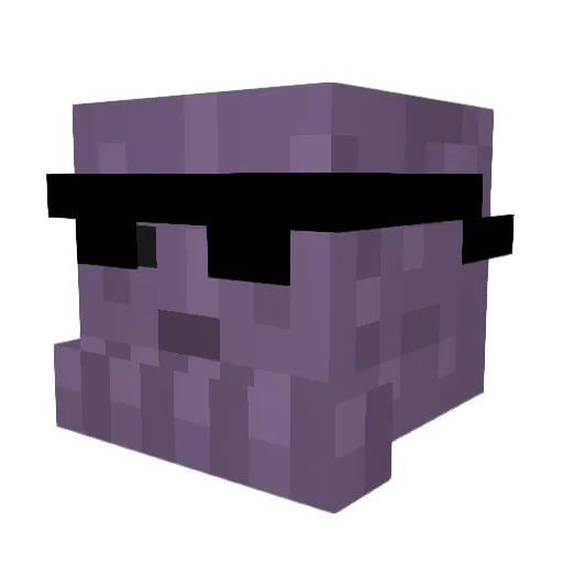 timurkzv Minecraft avatar head, 3D render