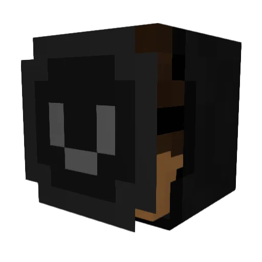 tingas2 Minecraft avatar head, 3D render