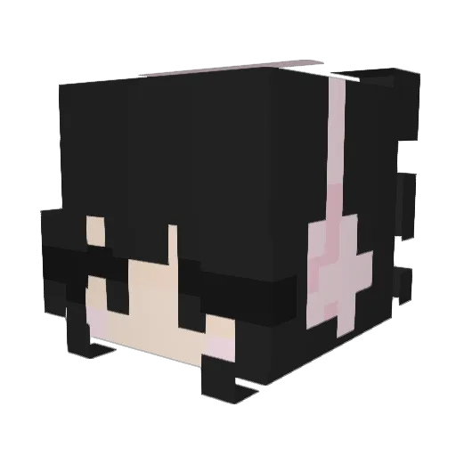 tinkiscute1 Minecraft avatar head, 3D render