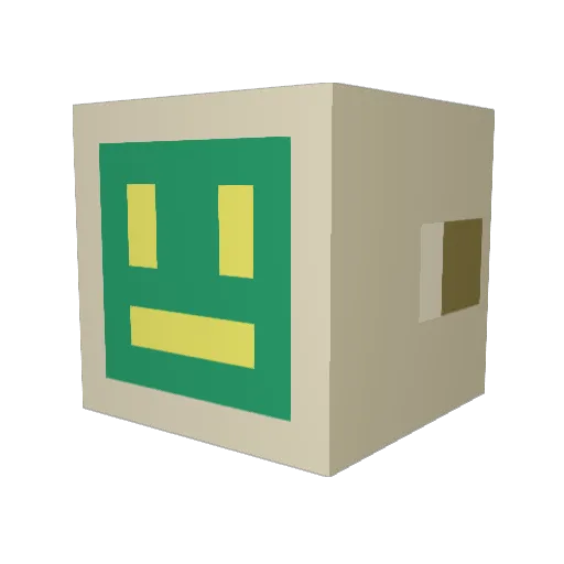 tintoy99 Minecraft avatar head, 3D render