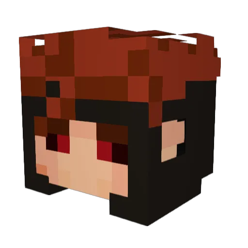 tinyhotdog87 Minecraft avatar head, 3D render