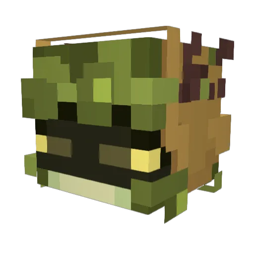 tinyiguana123 Minecraft avatar head, 3D render
