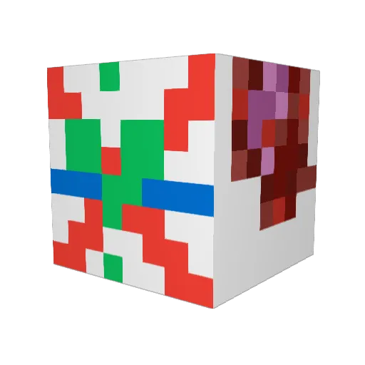 tioo5 Minecraft avatar head, 3D render
