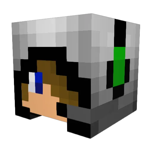 tipper88ty Minecraft avatar head, 3D render
