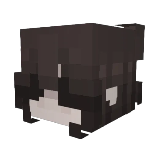 tipsyamelia Minecraft avatar head, 3D render