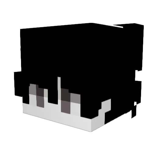 tiqjpa Minecraft avatar head, 3D render