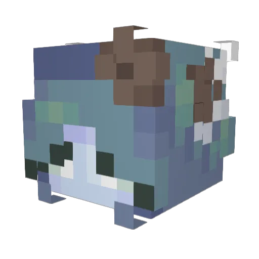 tisiphonae Minecraft avatar head, 3D render