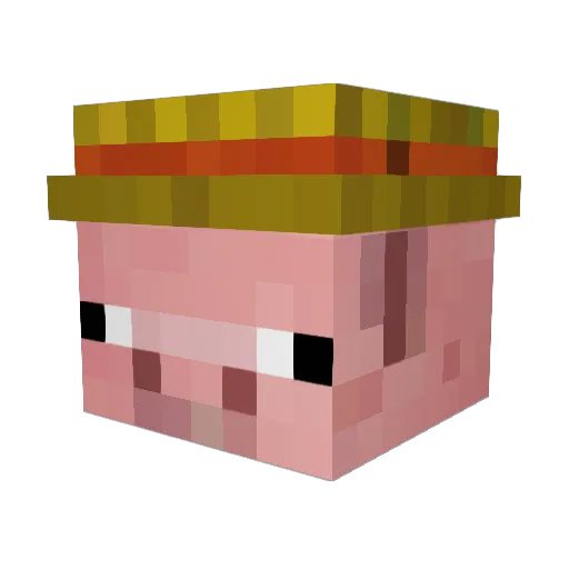 tismygammertag Minecraft avatar head, 3D render