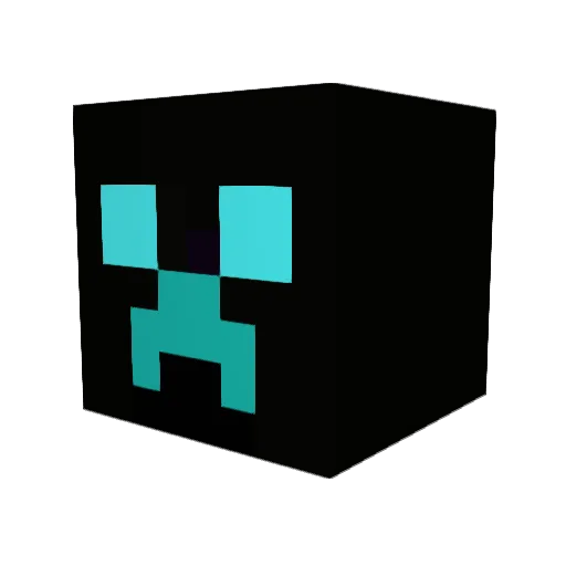 titaniccon Minecraft avatar head, 3D render