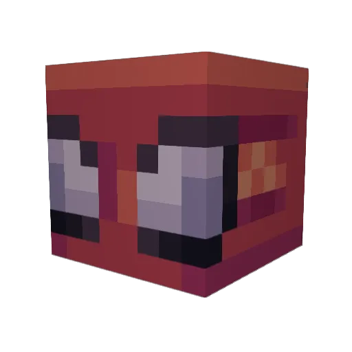 titanicduck Minecraft avatar head, 3D render