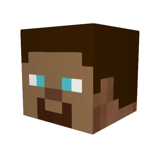 titidemexi01 Minecraft avatar head, 3D render