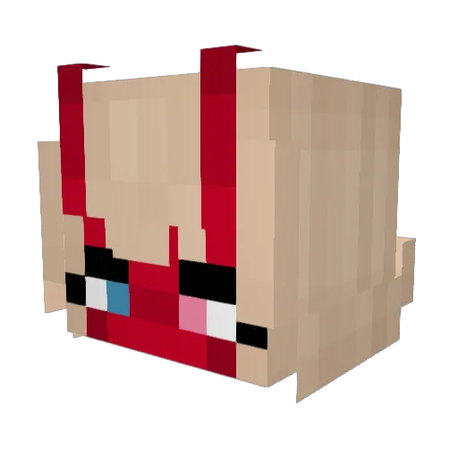 titiwat95 Minecraft avatar head, 3D render