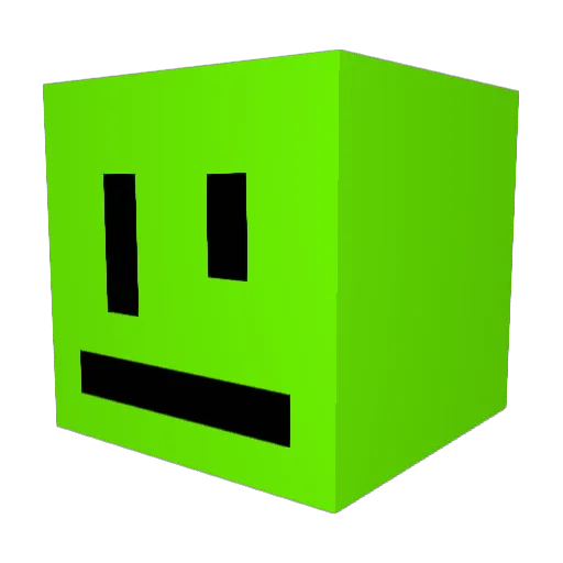 titon1477 Minecraft avatar head, 3D render