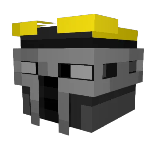 titon65 Minecraft avatar head, 3D render