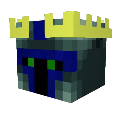 titoua853 Minecraft avatar head, 3D render