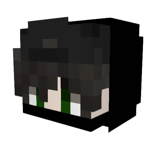 tivi4u Minecraft avatar head, 3D render