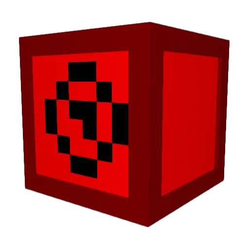 tixin1 Minecraft avatar head, 3D render