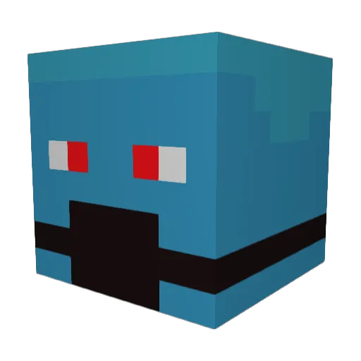 tizian_545 Minecraft avatar head, 3D render