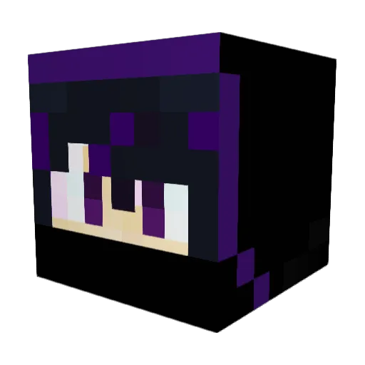 tjald_kongen Minecraft avatar head, 3D render